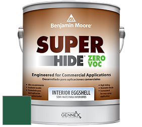 Benjamin Moore 357 Super Hide Zero Voc Interior Eggshell краска цвет NCS S 5540-G 