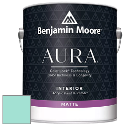 Benjamin Moore Aura 522 Interior Paint - Matte краска цвет NCS S 0530-B70G 