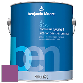 Benjamin Moore Ben W626 Premium Interior Latex Eggshell краска цвет 2074-30 Twilight Magenta