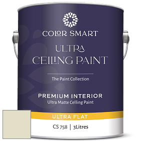 COLOR SMART CS 758 ULTRA CEILING PAINT ультраматовая краска цвет OC-44 Misty Air