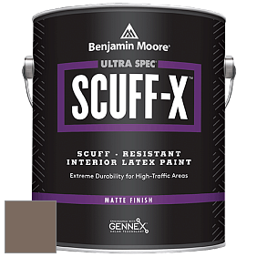 Benjamin Moore 484 Ultra Spec SCUFF-X Interior Matte Finish краска цвет 994 Fallen Timber