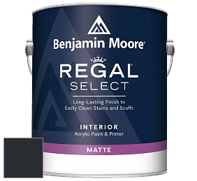 Benjamin Moore 548 IRegal Select Interior Paint - Matte краска цвет RAL 9017 