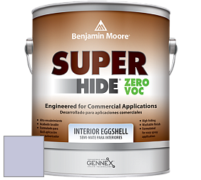Benjamin Moore 357 Super Hide Zero Voc Interior Eggshell краска цвет 1403 French Lilac