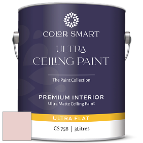 COLOR SMART CS 758 ULTRA CEILING PAINT ультраматовая краска цвет 2173-60 Just Peachy