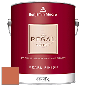 Benjamin Moore 550 Regal Select Waterborne Interior Pearl Finish краска цвет 076 Corlsbud Canyon