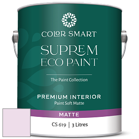 COLOR SMART CS 619 SUPREM ECO PAINT матовая краска цвет 2075-70 Charming Pink