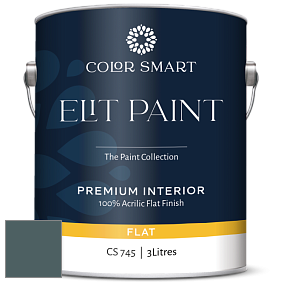 COLOR SMART CS 745 ELIT PAINT глубокоматовая моющаяся краска цвет 721 Vanderberg Blue