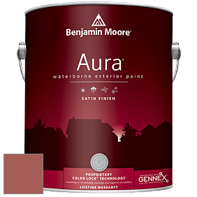 Benjamin Moore Aura 631 Waterborne Exterior Satin Finish краска цвет AF-285 