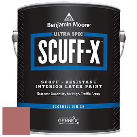 Benjamin Moore 485 Ultra Spec SCUFF-X Interior Eggshell Finish краска цвет 2172-40 Raspberry Parfait