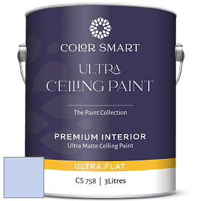 COLOR SMART CS 758 ULTRA CEILING PAINT ультраматовая краска цвет NCS S 0525-R70B 