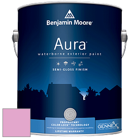 Benjamin Moore Aura 632 Waterborne Exterior Semi-Gloss Finish краска цвет 2079-50 Rhododendron