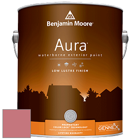 Benjamin Moore Aura 634 Waterborne Exterior Low Lustre Finish краска цвет 2006-40 Glamour Pink