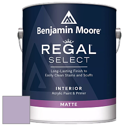 Benjamin Moore 548 IRegal Select Interior Paint - Matte краска цвет 2072-50 Lavender Lipstick
