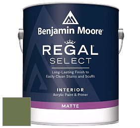 Benjamin Moore 548 IRegal Select Interior Paint - Matte краска цвет 434 Herb Garden
