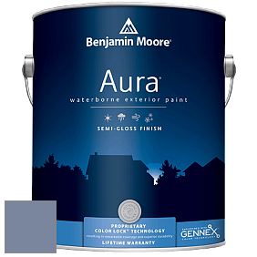 Benjamin Moore Aura 632 Waterborne Exterior Semi-Gloss Finish краска цвет 1426 Queen's Wreath
