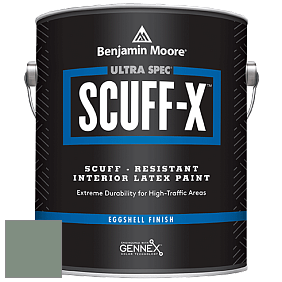 Benjamin Moore 485 Ultra Spec SCUFF-X Interior Eggshell Finish краска цвет 699 Garden Oasis