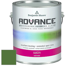 Benjamin Moore 792 Advance Interior Paint-Satin эмаль цвет RAL 6025 