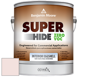 Benjamin Moore 357 Super Hide Zero Voc Interior Eggshell краска цвет 885 Key Pearl