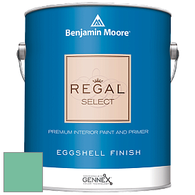 Benjamin Moore 549 Regal Select Waterborne Interior Eggshell Finish краска цвет 592 Rosamilia Green