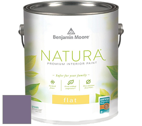 Benjamin Moore 512 Natura Interior Flat Finish матовая краска цвет 1385 Cupid's Dart