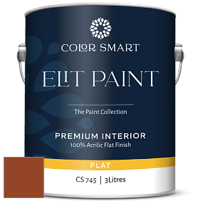 COLOR SMART CS 745 ELIT PAINT глубокоматовая моющаяся краска цвет RAL 2013 