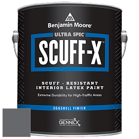 Benjamin Moore 485 Ultra Spec SCUFF-X Interior Eggshell Finish краска цвет 1616 Stormy Sky