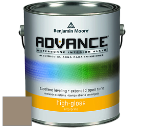 Benjamin Moore 794 Advance Interior Paint-High Gloss глянцевая алкидная эмаль цвет 986 Smoky Ash
