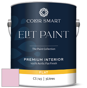 COLOR SMART CS 745 ELIT PAINT глубокоматовая моющаяся краска цвет 2080-60 Posy Pink