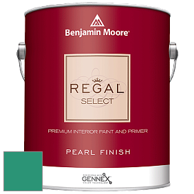 Benjamin Moore 550 Regal Select Waterborne Interior Pearl Finish краска цвет NCS S 3050-B90G 