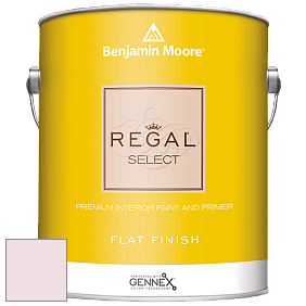 Benjamin Moore 547 Regal Select Waterborne Interior Flat Finish краска цвет 2082-70 Ballerina Pink