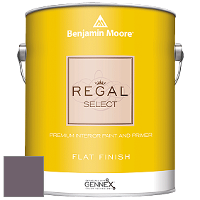 Benjamin Moore 547 Regal Select Waterborne Interior Flat Finish краска цвет 2116-30 Cabernet