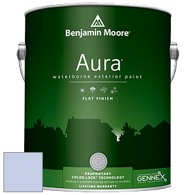 Benjamin Moore Aura 629 Waterborne Exterior Flat Finish краска цвет 2068-60 Purple Lace