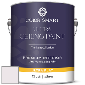 COLOR SMART CS 758 ULTRA CEILING PAINT ультраматовая краска цвет NCS S 0603-R20B 