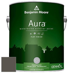 Benjamin Moore Aura 629 Waterborne Exterior Flat Finish краска цвет 1547 Dragon's Breath