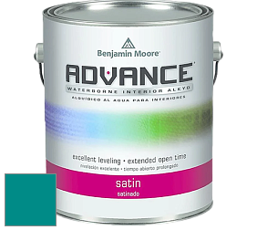 Benjamin Moore 792 Advance Interior Paint-Satin эмаль цвет NCS S 3060-B40G 