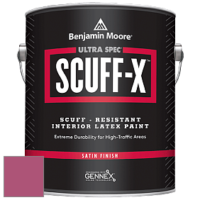 Benjamin Moore 486 Ultra Spec SCUFF-X Interior Satin Finish краска цвет 2078-30 Royal Fuchsia