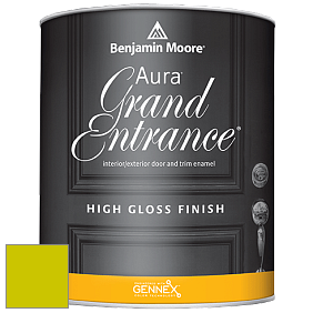 Benjamin Moore Aura 148 Grand Entrance High Gloss эмаль цвет 2025-20 Yew Green