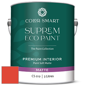 COLOR SMART CS 619 SUPREM ECO PAINT матовая краска цвет NCS S 0585-Y80R 