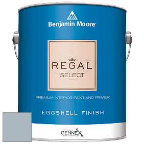 Benjamin Moore 549 Regal Select Waterborne Interior Eggshell Finish краска цвет 1627 Manor Blue