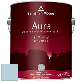 Benjamin Moore Aura 631 Waterborne Exterior Satin Finish краска цвет 835 Grand Rapids