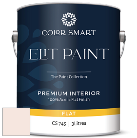 COLOR SMART CS 745 ELIT PAINT глубокоматовая моющаяся краска цвет 886 Blanched Coral