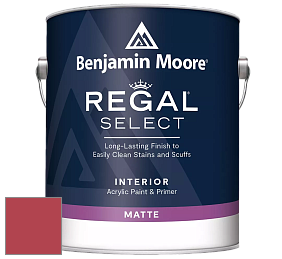 Benjamin Moore 548 IRegal Select Interior Paint - Matte краска цвет 2003-20 Strawberry Red