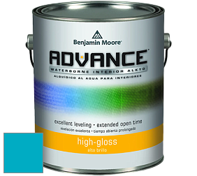 Benjamin Moore 794 Advance Interior Paint-High Gloss глянцевая алкидная эмаль цвет NCS S 1555-B10G 