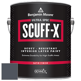Benjamin Moore 486 Ultra Spec SCUFF-X Interior Satin Finish краска цвет AF-565 