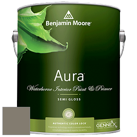 Benjamin Moore Aura 528 Waterborne Interior Semi-gloss Finish краска цвет AF-720 