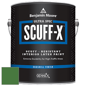 Benjamin Moore 485 Ultra Spec SCUFF-X Interior Eggshell Finish краска цвет 2034-10 Clover Green