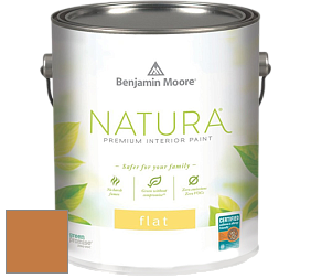 Benjamin Moore 512 Natura Interior Flat Finish матовая краска цвет 168 Amber
