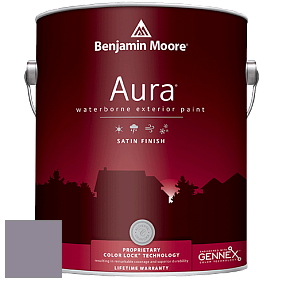 Benjamin Moore Aura 631 Waterborne Exterior Satin Finish краска цвет AF-600 