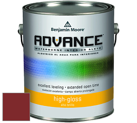 Benjamin Moore 794 Advance Interior Paint-High Gloss глянцевая алкидная эмаль цвет RAL 3011 