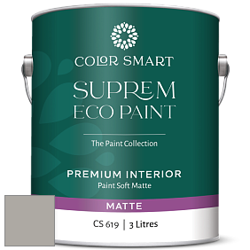 COLOR SMART CS 619 SUPREM ECO PAINT матовая краска цвет 1474 Cape May Cobblestone